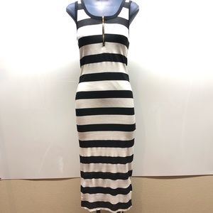 Fio fio Tank dress black and white